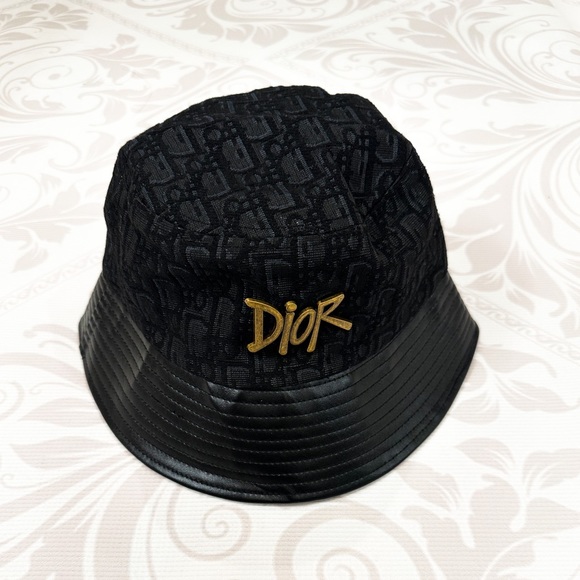 Dior navy blue and black Bucket Hat - Picture 1 of 9